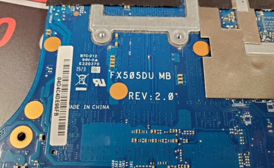 Материнська плата Asus TUF FX505DU