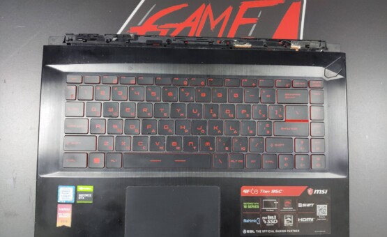 Клавіатура (топкейс) для ноутбука MSI GF63 Thin 9SC