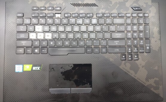Клавиатура (топкейс/клавиши) для ноутбука Asus ROG Strix GL704GV