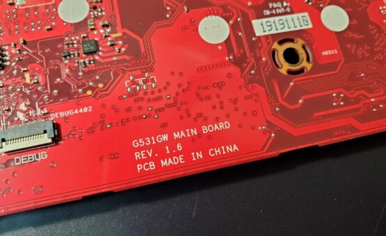 Материнская плата Asus G531GV