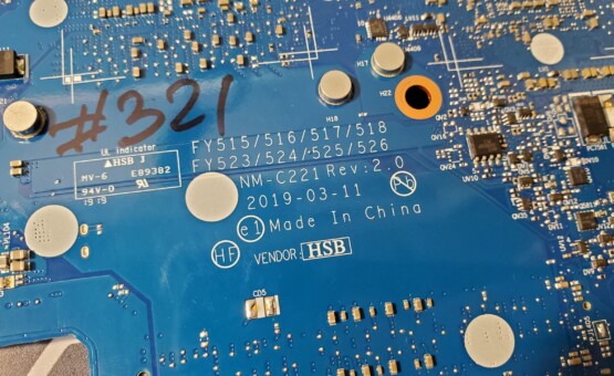 плата Lenovo Y545