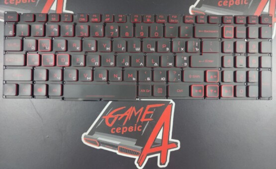 Клавіатура для ноутбука Acer Nitro 5 AN515-45 AN515-56 AN515-57 AN517-41 AN517-57 (Red)