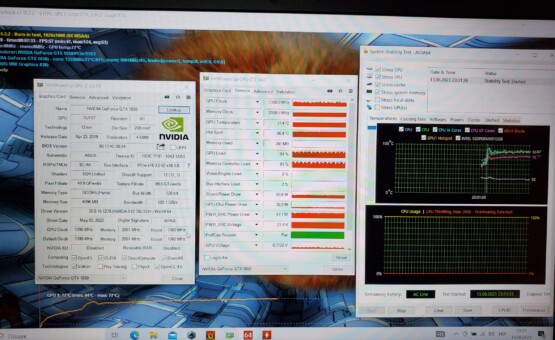 результати тестів Asus TUF FX505GT