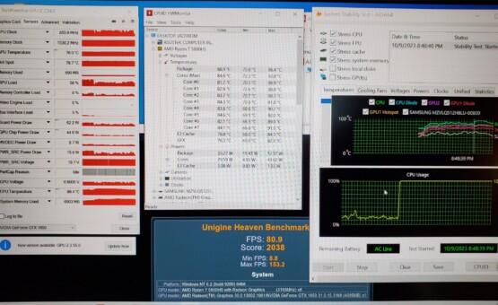 результаты тестов Asus FX506IV-AS76
