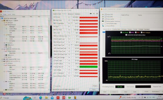 результаты тестов Lenovo Legion 5 15ARH7H