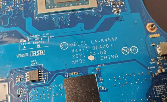 Материнська плата Dell G15 5515